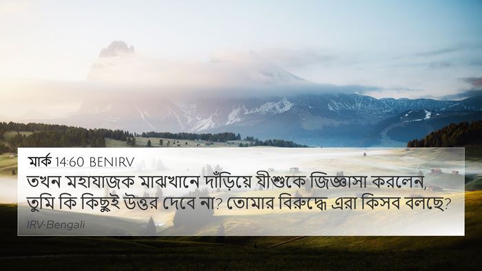 মার্ক 14:60 BENIRV Bible Verse Image
