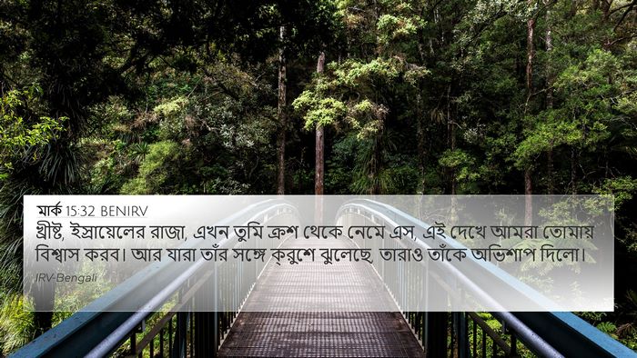 মার্ক 15:32 BENIRV Bible Verse Image