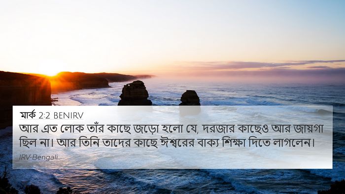 মার্ক 2:2 BENIRV Bible Verse Image