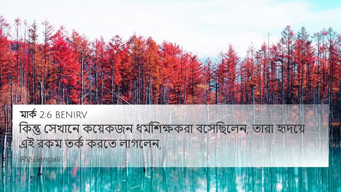 মার্ক 2:6 BENIRV Bible Verse Image