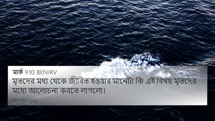 মার্ক 9:10 BENIRV Bible Verse Image