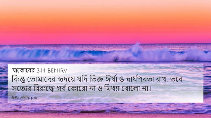 যাকোবের 3:14 BENIRV Bible Verse Image