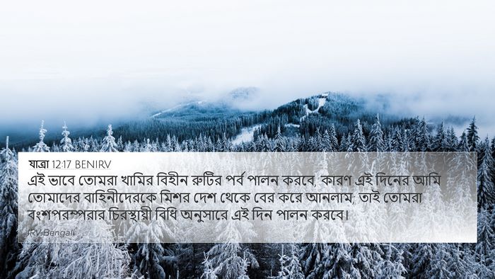 যাত্ৰা 12:17 BENIRV Bible Verse Image