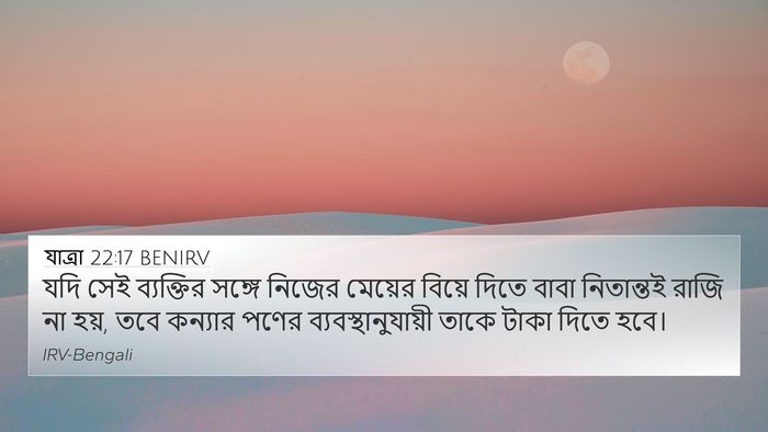 যাত্ৰা 22:17 BENIRV Bible Verse Image