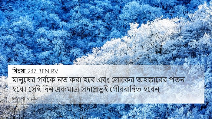 যিচয়া 2:17 BENIRV Bible Verse Image