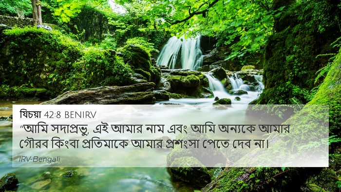যিচয়া 42:8 BENIRV Bible Verse Image
