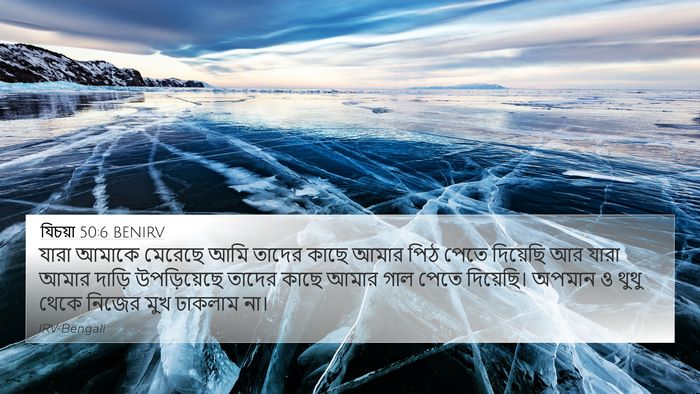 যিচয়া 50:6 BENIRV Bible Verse Image