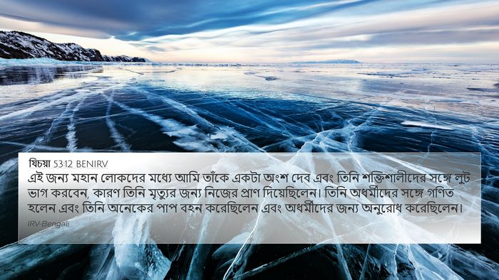 যিচয়া 53:12 BENIRV Bible Verse Image