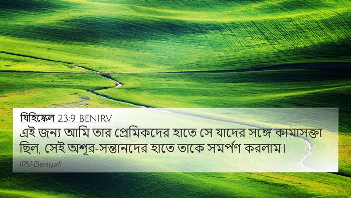 যিহিষ্কেল 23:9 BENIRV Bible Verse Image