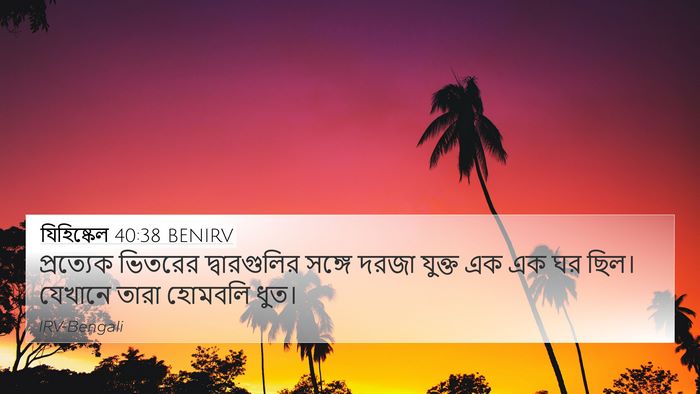 যিহিষ্কেল 40:38 BENIRV Bible Verse Image