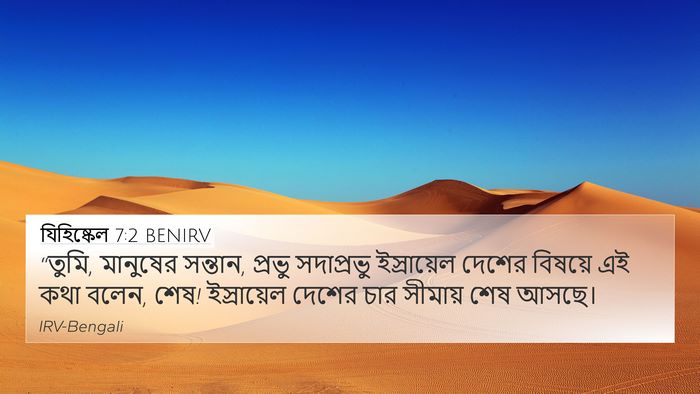 যিহিষ্কেল 7:2 BENIRV Bible Verse Image