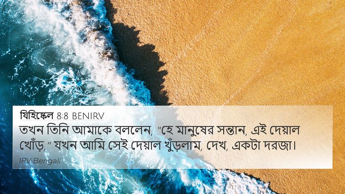 যিহিষ্কেল 8:8 BENIRV Bible Verse Image