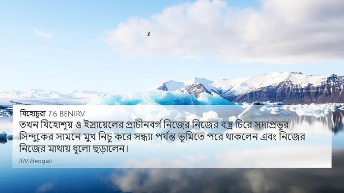 যিহোচূৱা 7:6 BENIRV Bible Verse Image