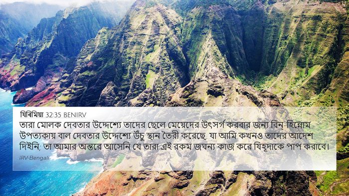 যিৰিমিয়া 32:35 BENIRV Bible Verse Image