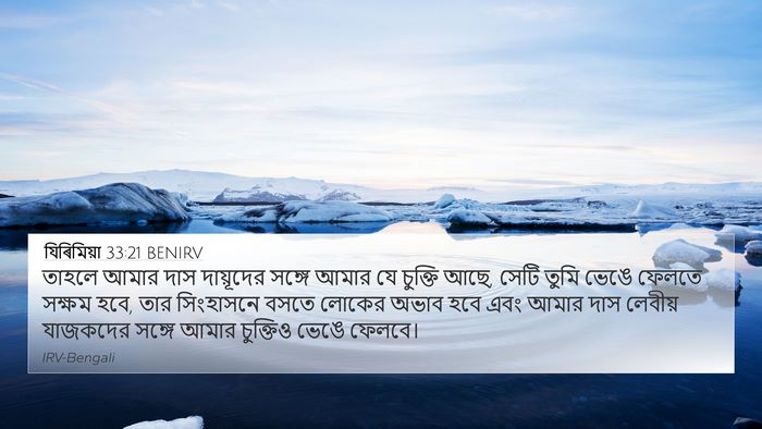 যিৰিমিয়া 33:21 BENIRV Bible Verse Image