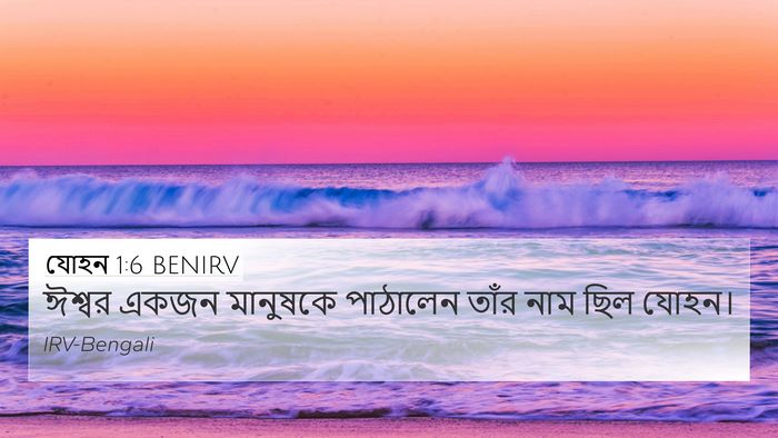 যোহন 1:6 BENIRV Bible Verse Image