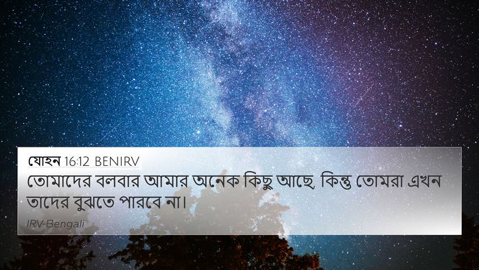 যোহন 16:12 BENIRV Bible Verse Image