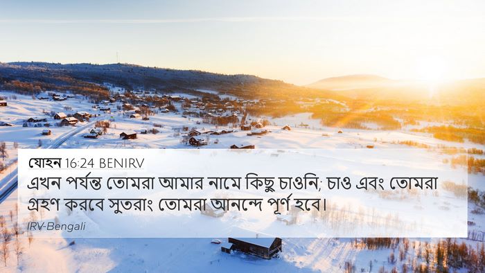 যোহন 16:24 BENIRV Bible Verse Image