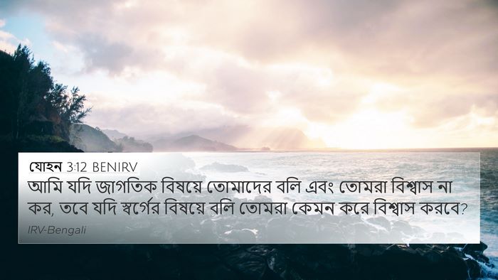 যোহন 3:12 BENIRV Bible Verse Image