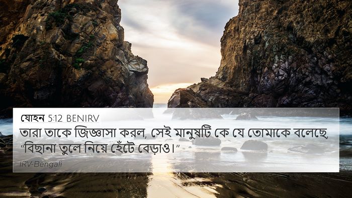 যোহন 5:12 BENIRV 4K Wallpaper - তারা তাকে - 4K Wallpaper Bible Verse