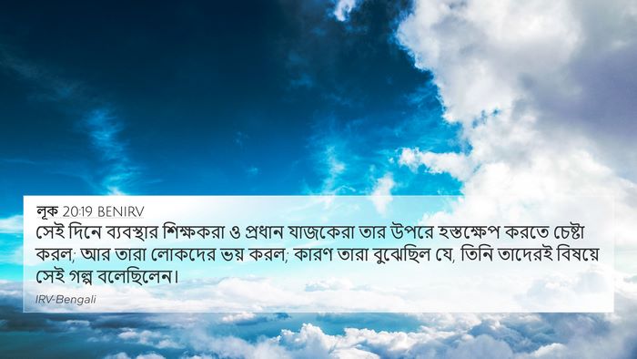 লূক 20:19 BENIRV Bible Verse Image
