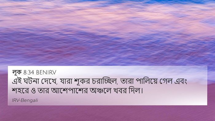 লূক 8:34 BENIRV Bible Verse Image