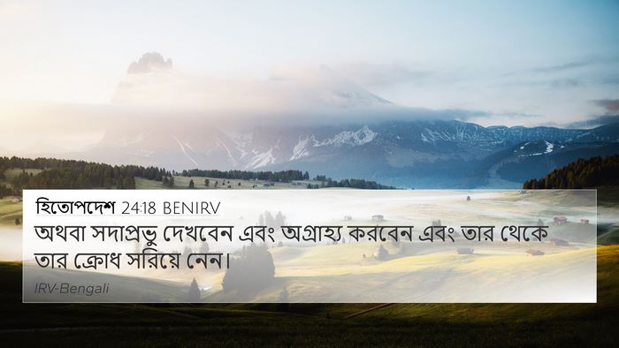 হিতোপদেশ 24:18 BENIRV Bible Verse Image
