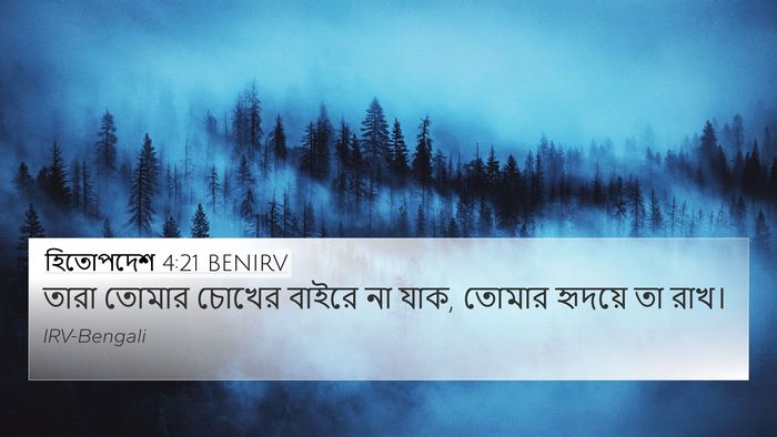 হিতোপদেশ 4:21 BENIRV Bible Verse Image