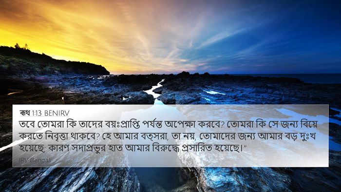 ৰূথ 1:13 BENIRV Bible Verse Image