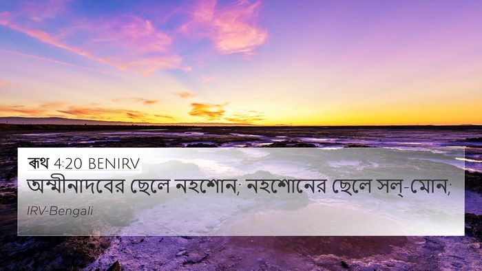 ৰূথ 4:20 BENIRV Bible Verse Image