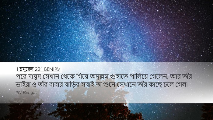 1 চমূৱেল 22:1 BENIRV Bible Verse Image