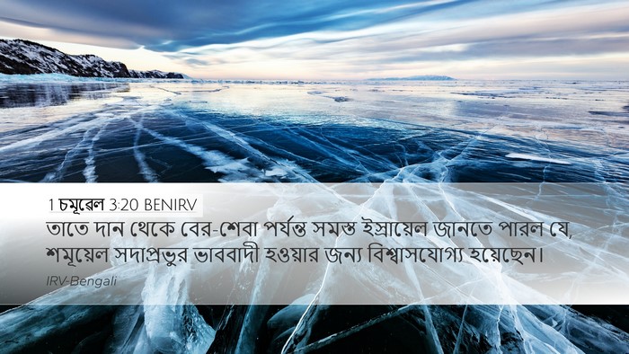 1 চমূৱেল 3:20 BENIRV Bible Verse Image