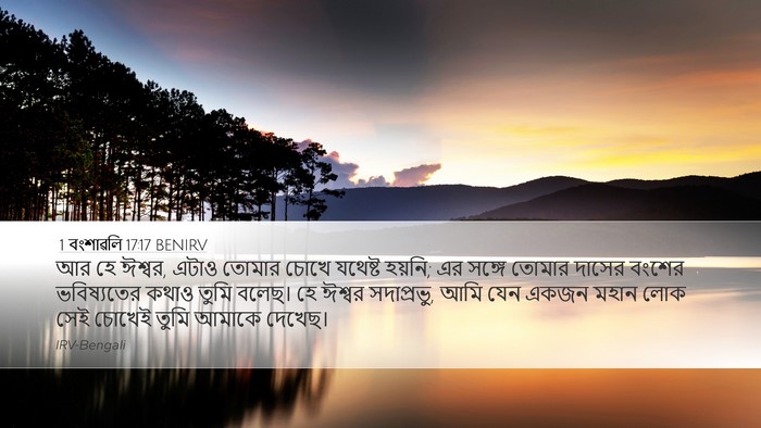 1 বংশাৱলি 17:17 BENIRV Bible Verse Image