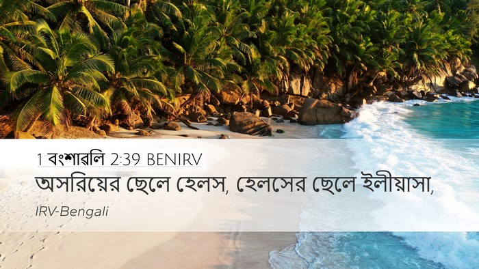 1 বংশাৱলি 2:39 BENIRV Desktop Wallpaper - অসরিয়ের ছেলে - Desktop Bible Verse Wallpaper