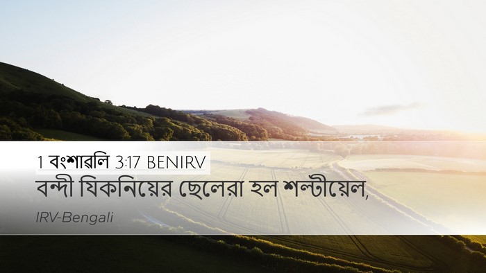 1 বংশাৱলি 3:17 BENIRV Bible Verse Image