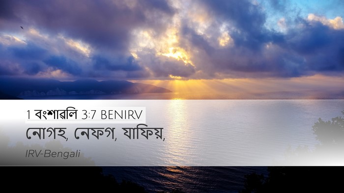 1 বংশাৱলি 3:7 BENIRV Desktop Wallpaper - নোগহ, নেফগ, - Desktop Bible Verse Wallpaper