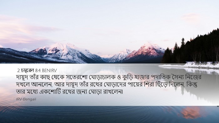 2 চমূৱেল 8:4 BENIRV Bible Verse Image