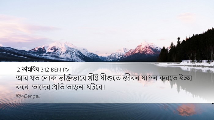 2 তীমথিয় 3:12 BENIRV Bible Verse Image