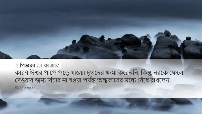 2 পিতরের 2:4 BENIRV Bible Verse Image