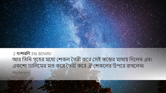 2 বংশাৱলি 3:16 BENIRV Bible Verse Image