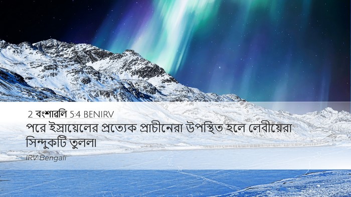 2 বংশাৱলি 5:4 BENIRV Desktop Wallpaper - পরে ইস্রায়েলের - Desktop Bible Verse Wallpaper
