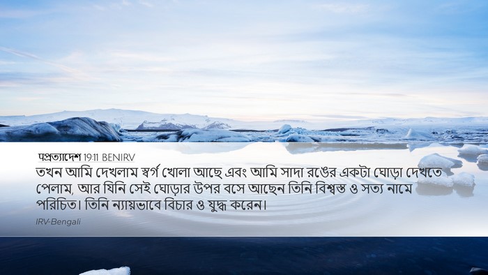 पপ্রত্যাদেশ 19:11 BENIRV Bible Verse Image