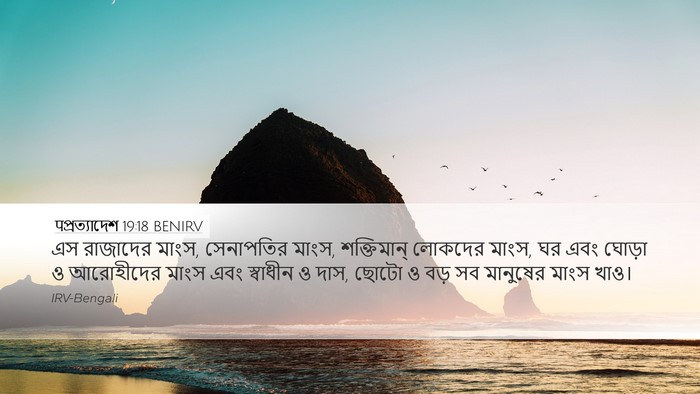 पপ্রত্যাদেশ 19:18 BENIRV Bible Verse Image
