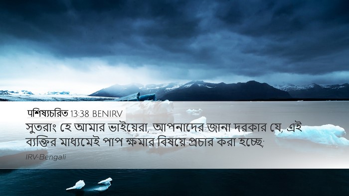 पশিষ্যচরিত 13:38 BENIRV Bible Verse Image