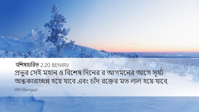 पশিষ্যচরিত 2:20 BENIRV Bible Verse Image