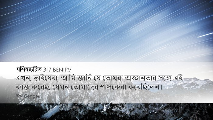 पশিষ্যচরিত 3:17 BENIRV Bible Verse Image