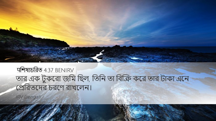 पশিষ্যচরিত 4:37 BENIRV Bible Verse Image
