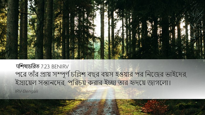पশিষ্যচরিত 7:23 BENIRV Bible Verse Image