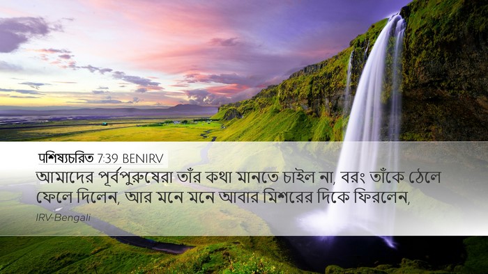 पশিষ্যচরিত 7:39 BENIRV Bible Verse Image