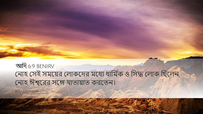 আদি 6:9 BENIRV Bible Verse Image